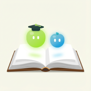 A book with Speechy and echo