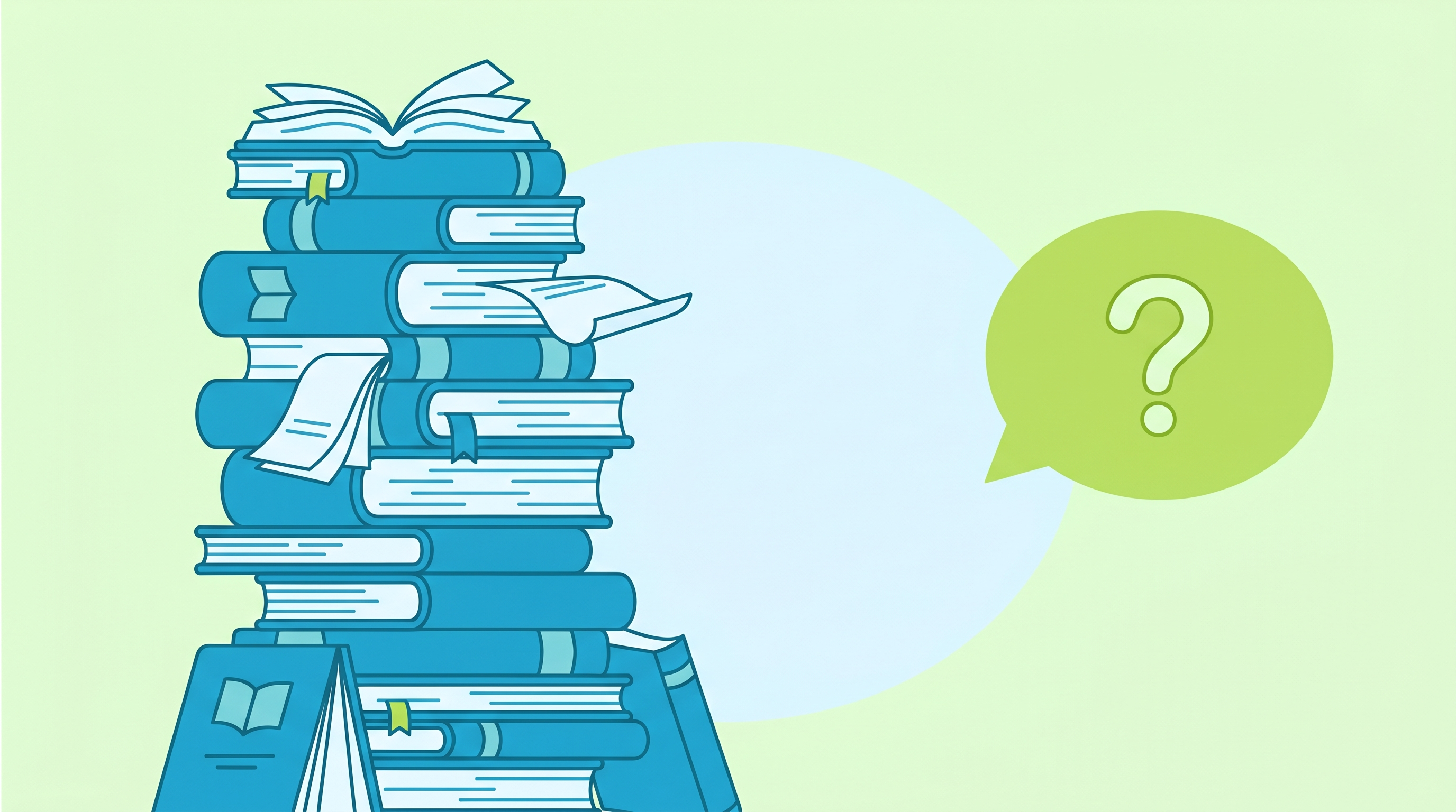 Image 5: Tall book stack versus small speech bubble showing the vocabulary activation gap between passive recognition and active production